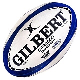 Мяч для регби GILBERT G-TR4000, р.4, бело-темносиний, арт.42098104