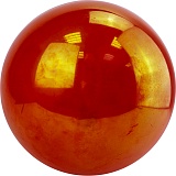 Мяч для художественной гимнастики, диам. 19 см, ПВХ, красный, арт.AG-19-03
