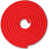 Скакалка гимнастическая "INDIGO" арт.SM-123-R, утяжеленная, 180г, длина 3м, шнур, красный