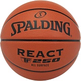 Мяч баскетбольный SPALDING TF-250 React 76802z, р.6