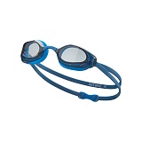 Очки для плавания NIKE Vapor, NESSA177444, ДЫМЧАТЫЕ линзы, FINA Approved, смен.перенос., синяя оправа