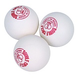 Мяч для настольного тенниса DHS Double Circle 40+, арт.CD40D, диам.40+, пластик, упаковка 120 шт, белый