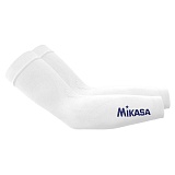 Нарукавники волейбольные компрессионные MIKASA, арт. MT430-022-E, р.Extra, полиамид, эластан, белый