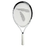 Ракетка для большого тенниса детская Teloon 23 Gr000, арт.2556-23, для 6-8 лет, алюминий, со струнами, бело-черный