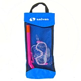 Набор для плавания "Salvas Easy Set", р. Junior, розовый в сетч. сумке, арт.EA505C1TFSTB