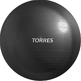 Мяч гимнастический TORRES 85 см, с насосом, серый, арт.AL121185BK