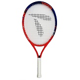 Ракетка для большого тенниса детская Teloon 23 Gr000, арт.2555-23, для 6-8 лет, алюминий, со струнами, оранжевый