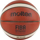 Мяч баскетбольный "MOLTEN B6G4500" р.6, FIBA Appr