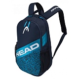 Рюкзак спортивный "HEAD Elite Backpack" арт. 283662 (NVBL), с карманом под 1 ракетку, сине-голубой